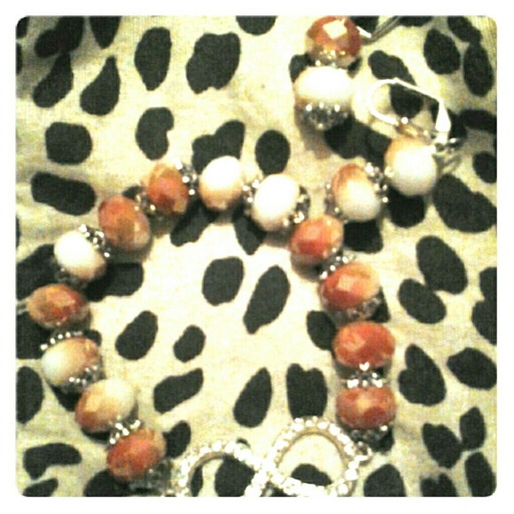 This beautiful homemade braclet..