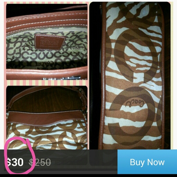 How To Spot A Fake Coach Purse Part 1 - Picture 2 of 3