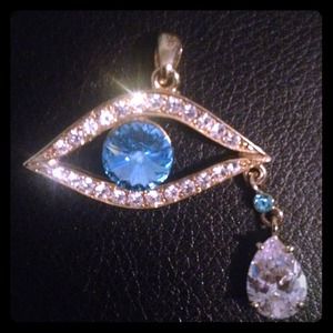 Eye necklace charm