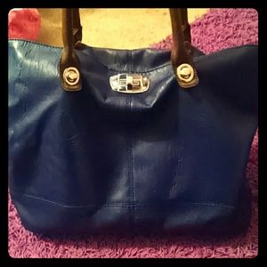 Charming Charlies Navy Blue Handbag