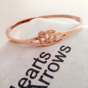 Brand New! CHANEL Rose Gold Charm Bracelet