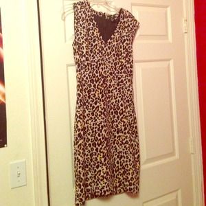 Chetah print dress