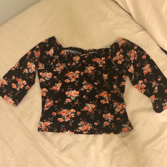 Floral Crop Top