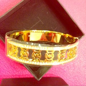 Michael kors bangle with bling