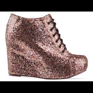 Jeffrey Campbell 99 Wedge GLITTER!!!!!
