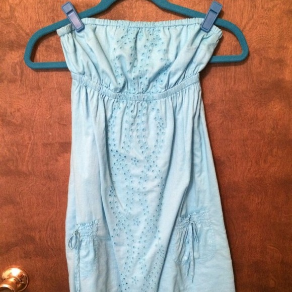 Blue sun dress