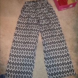 Palazzo wide leg pants