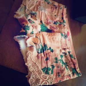 Floral shorts