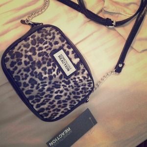 Kenneth Cole leopard handbag
