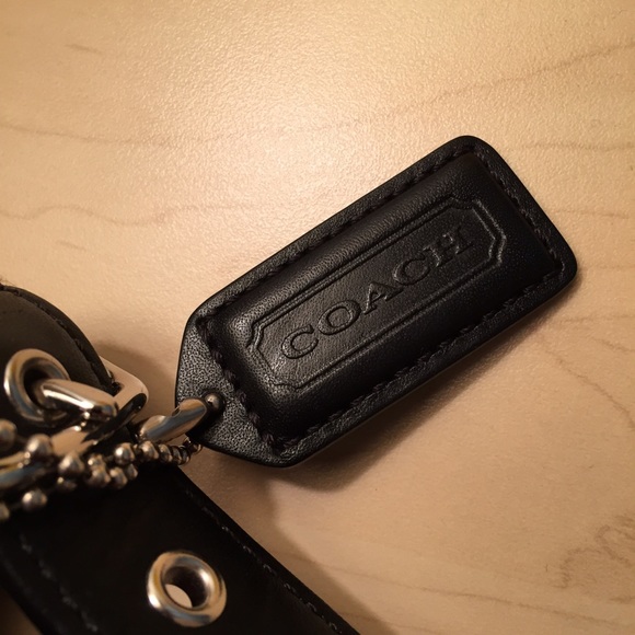 COACH olive green / brown mini bag - Picture 2 of 3