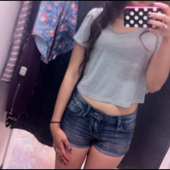 H&M jean shorts
