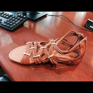 Brand new tan Arden B gladiator sandal