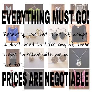 EVERYTHING MUST GO!