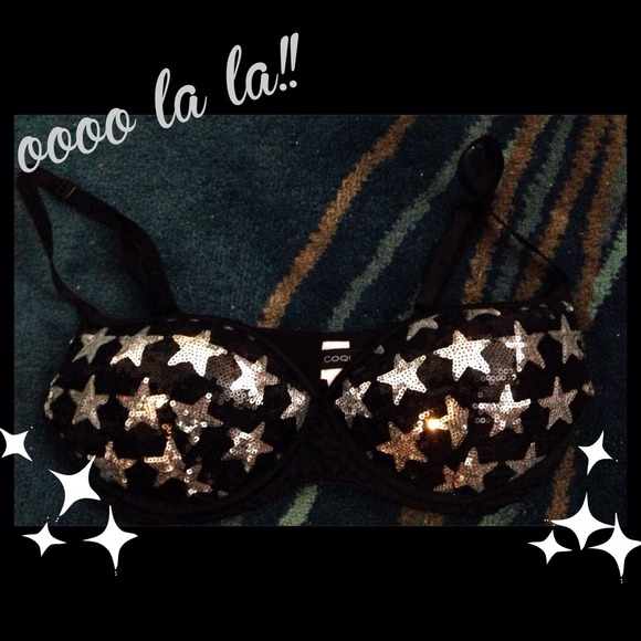 NWOT Star sequined bra