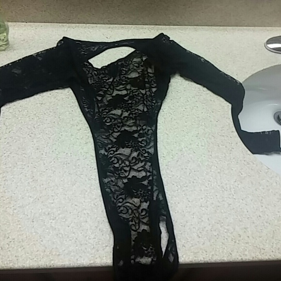 Exotic and sexy lace body suit top...