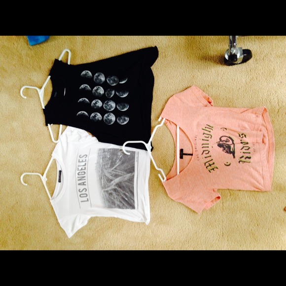 3 brandy cropped t's!