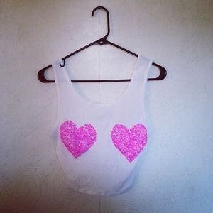 Cute Heart Boobies Shirt ;)
