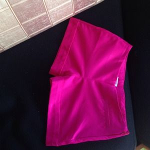 Hot pink shorts. New. No tags.