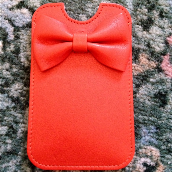 Red Valentino card holder