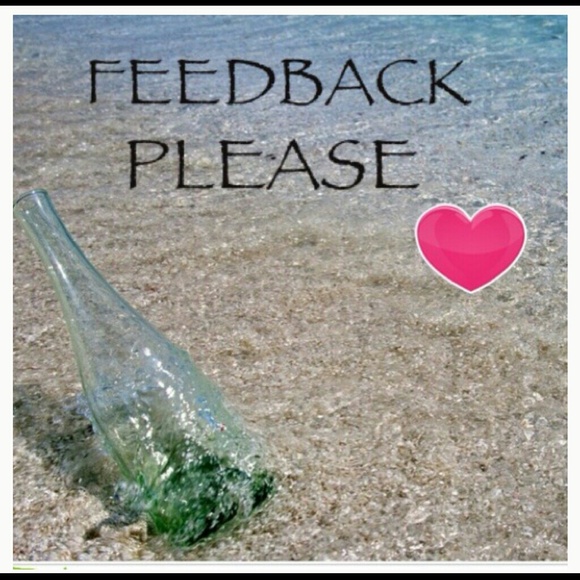 PLEASE LEAVE FEEDBACK,