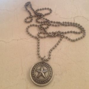 Marc Jacobs "Good Luck" Necklace