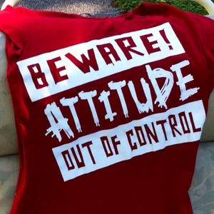 T'ween cute ATTITUDE top!