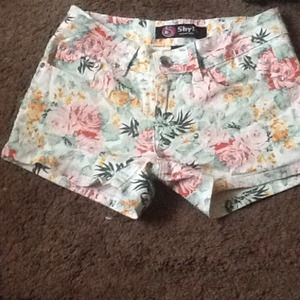 Floral shorts