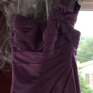 Purple bridesmaid dress worn once