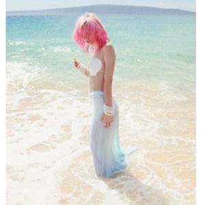 🎉Host Pick 11/16 🎉Wildfox Skirt StarlightSeafoam