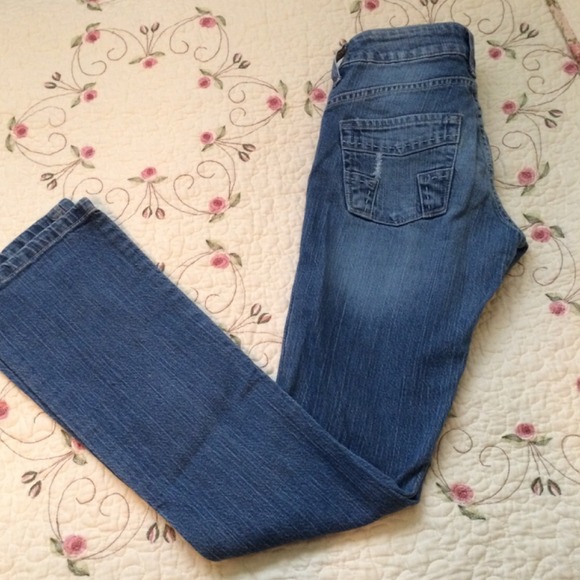 Ripped jeans!