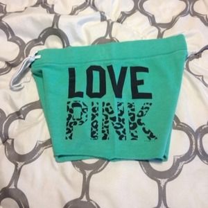 Victoria's Secret PINK turquoise shorts