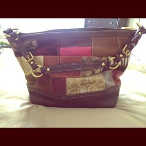 Authentic Coach Patchwork Purse!