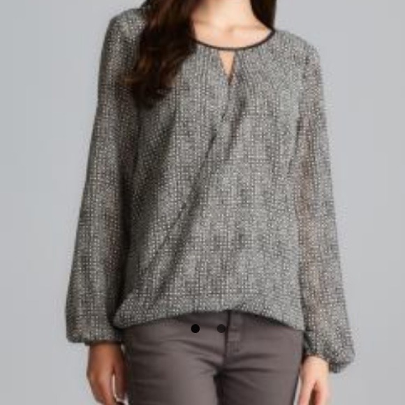 Max Studio sheer top