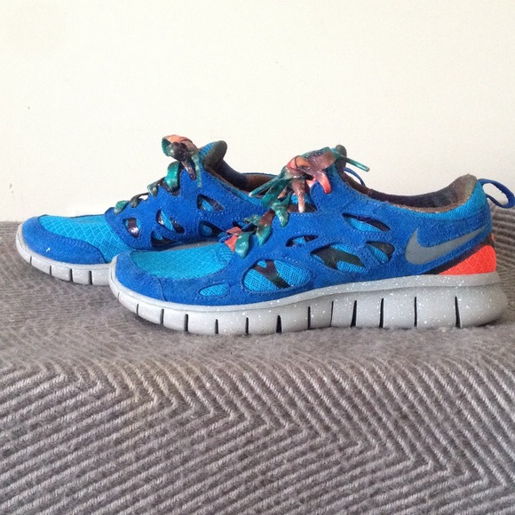 Nike Galaxy print Free Run 2