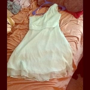 Sea foam green Bridesmaid dress