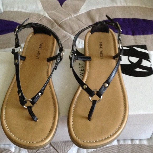 Cute Nine West sandals worn once
