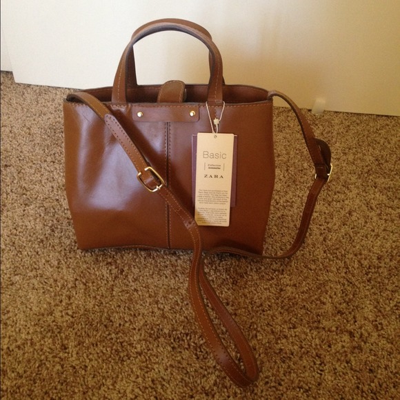 Small Tan Zara Bag