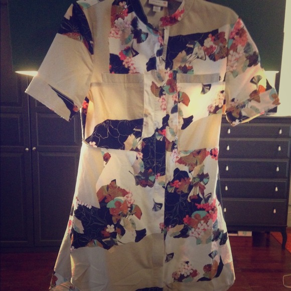 Adorable day dress with unique pattern