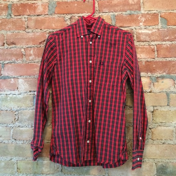 Fred Perry AMAZING plaid shirt