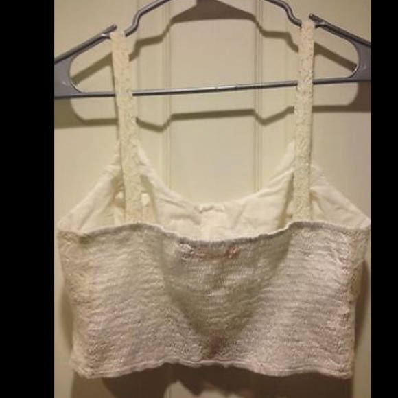 Crop tank top ivory - Picture 2 of 2