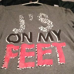 J's on my feet shirt