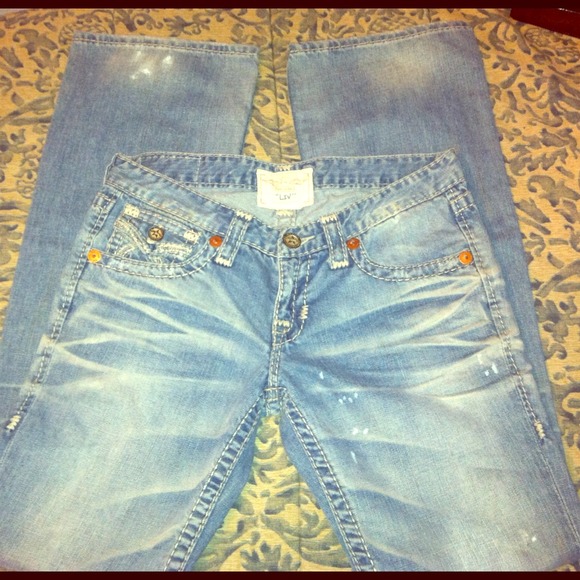 Big Star Liv Slim Bootcut Jeans
Size 29L