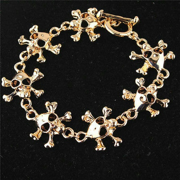💀Skull Toggle Bracelet - Picture 1 of 2