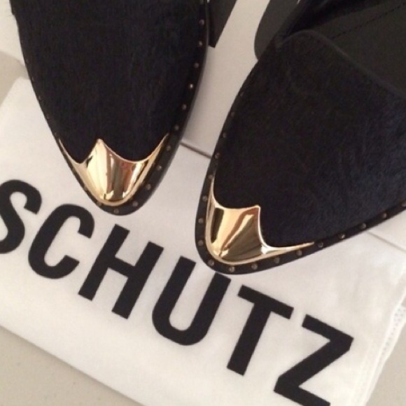 SCHUTZ Shoes - Schutz Cap Toe Flats. Price Firm.