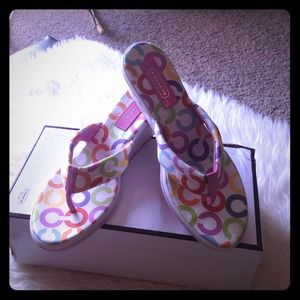 Coach sandals