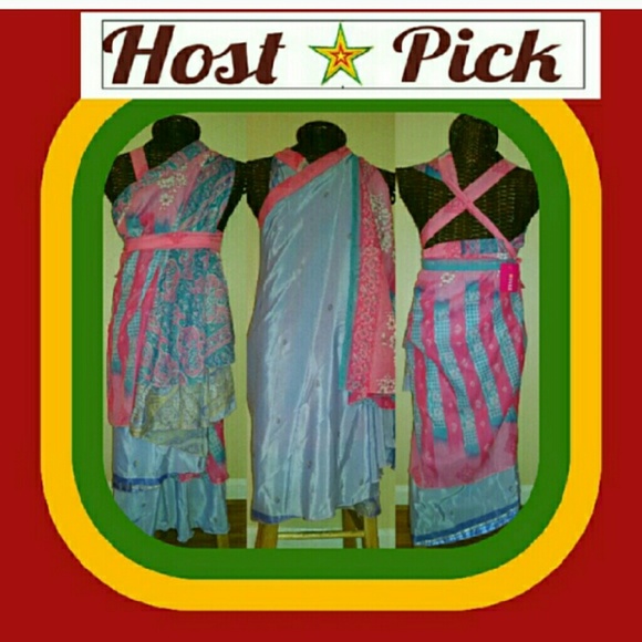 FLASH SALE "A TASTE OF INDIA" (F) 80% silk - Picture 4 of 4