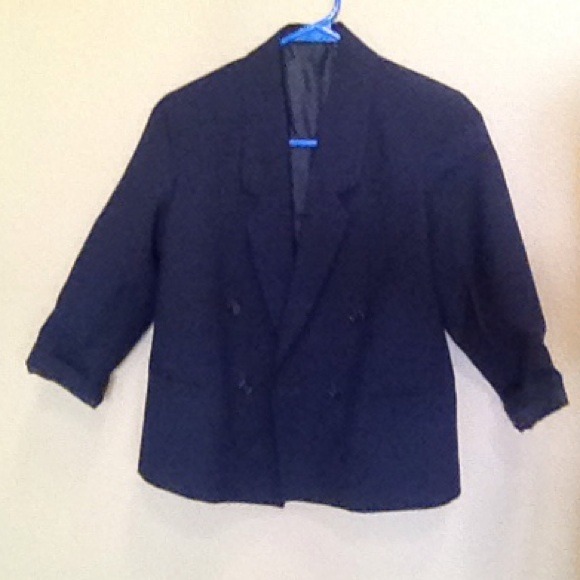 Navy blue blazer