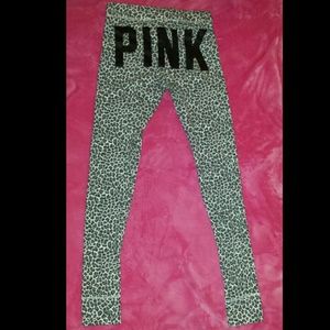 🐾VS Pink leopard leggings🐾