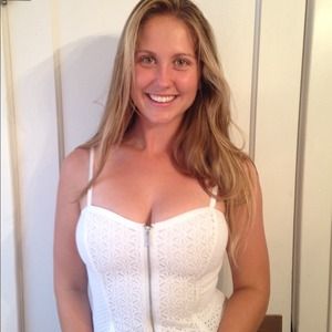 WHITE ZIP UP SHIRT
