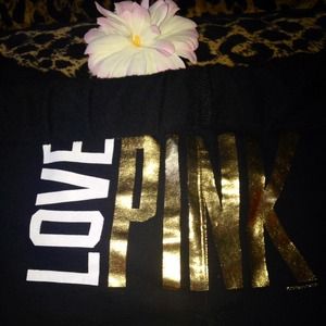 Victoria's Secret pink foil bling shorts xs